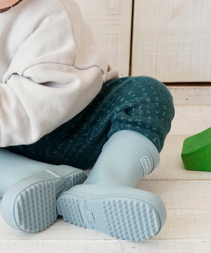 Omnes 兒童雨靴  13cm~22cm 天然橡膠 無毒無臭 附鞋盒